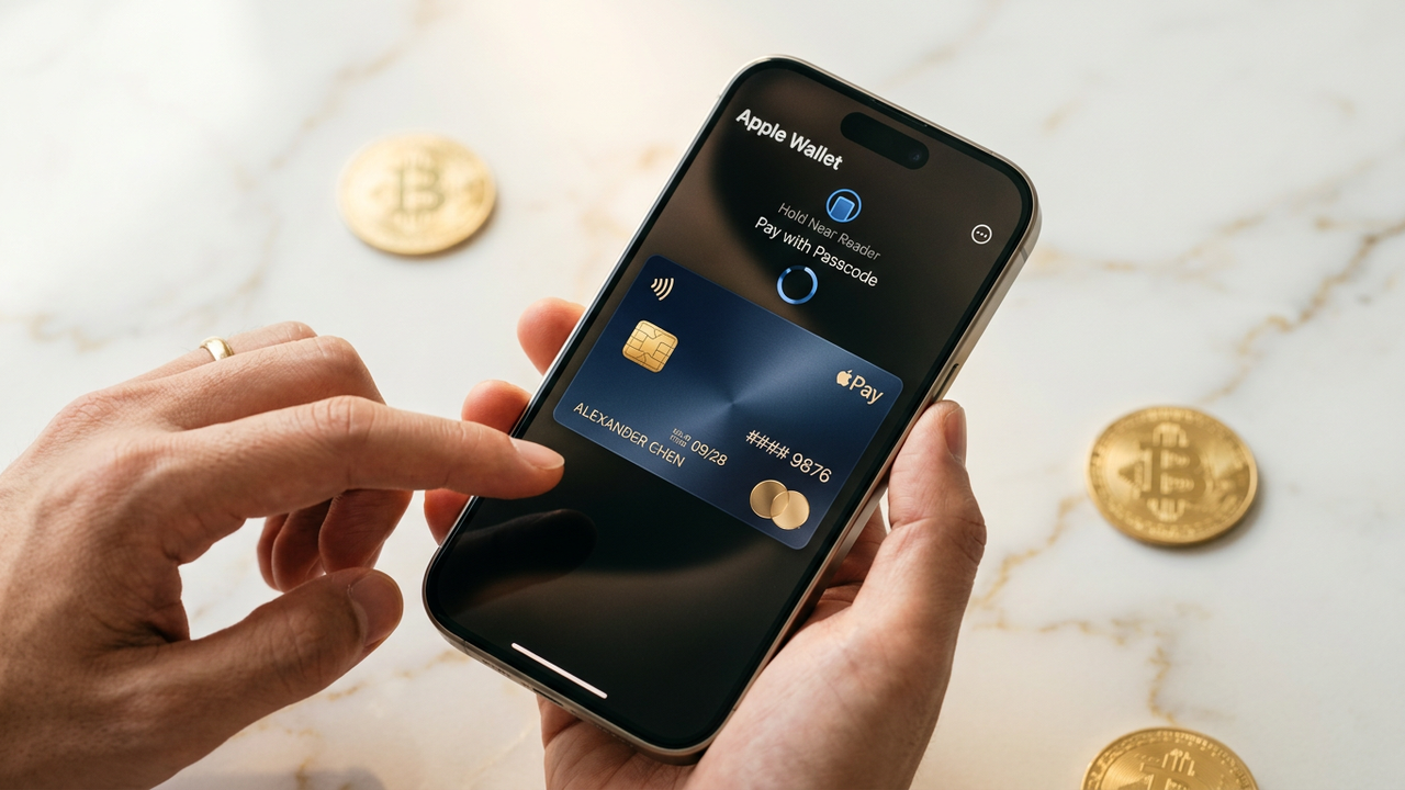 Fund Apple Pay with Bitcoin